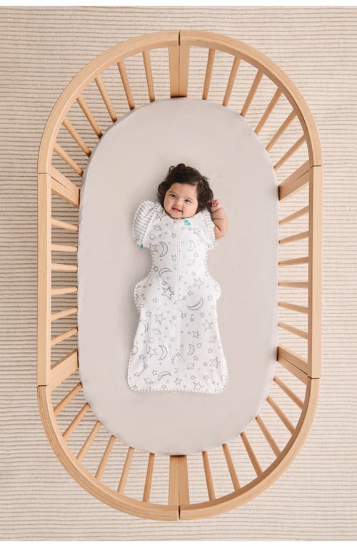 Love To Dream Swaddle Up™ Transition Bag 1.0 Tog Swaddle In Stars & Moon Cream