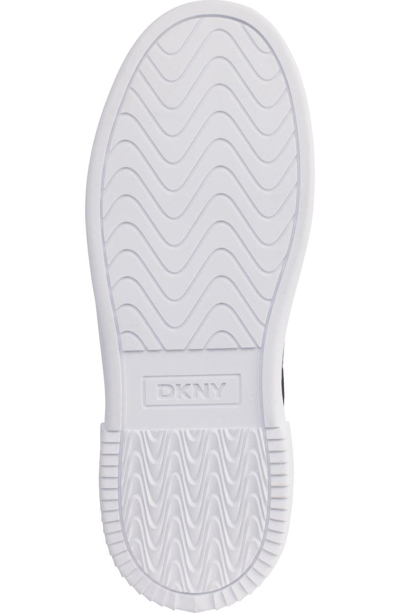 DKNY Bradley Metallic Logo Platform Sneaker, Alternate, color,