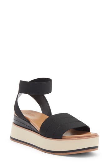 Nordstrom Rack Bondi Platform Sandal In Black