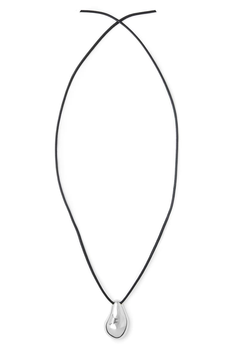 Betty Pendant Necklace, Alternate, color, SILVER