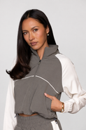 Fore-té Club Attire Nicole Cropped Active Jacket