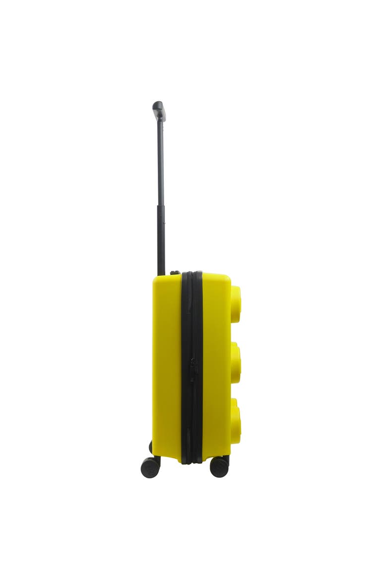 Signature Brick 2x3 Trolley Expandable 21.5 inch carry-on luggage, Alternate, color, YELLOW