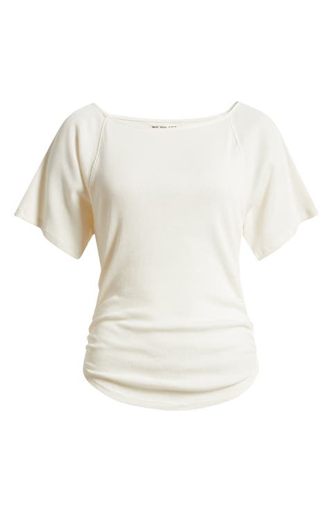Lucy Off-the-Shoulder T-Shirt