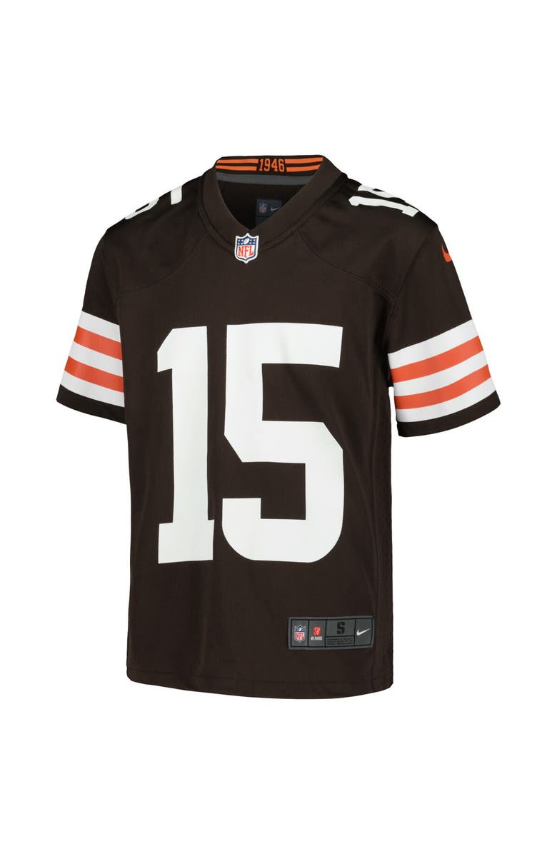 Nike Youth Nike Joe Flacco Brown Cleveland Browns Game Jersey, Alternate, color,