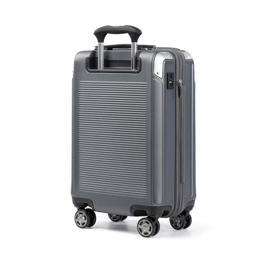 Travelpro Platinum Elite Hardside Expandable Carry-on With Laptop Pocket 21-inch Spinner In Vintage Grey