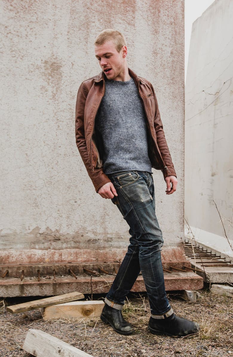 Nudie Jeans Nudie 'Grim Tim' Slim Fit Jeans, Alternate, color,