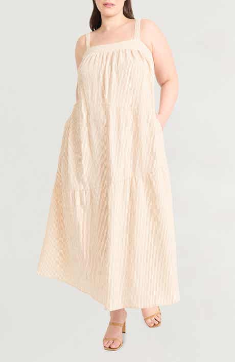 The Good Journey Sleeveless Tiered Maxi Dress