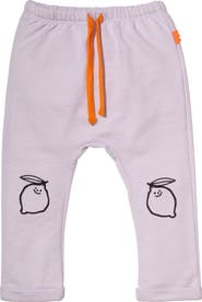 Mon Coeur Embroidered Cotton Pants