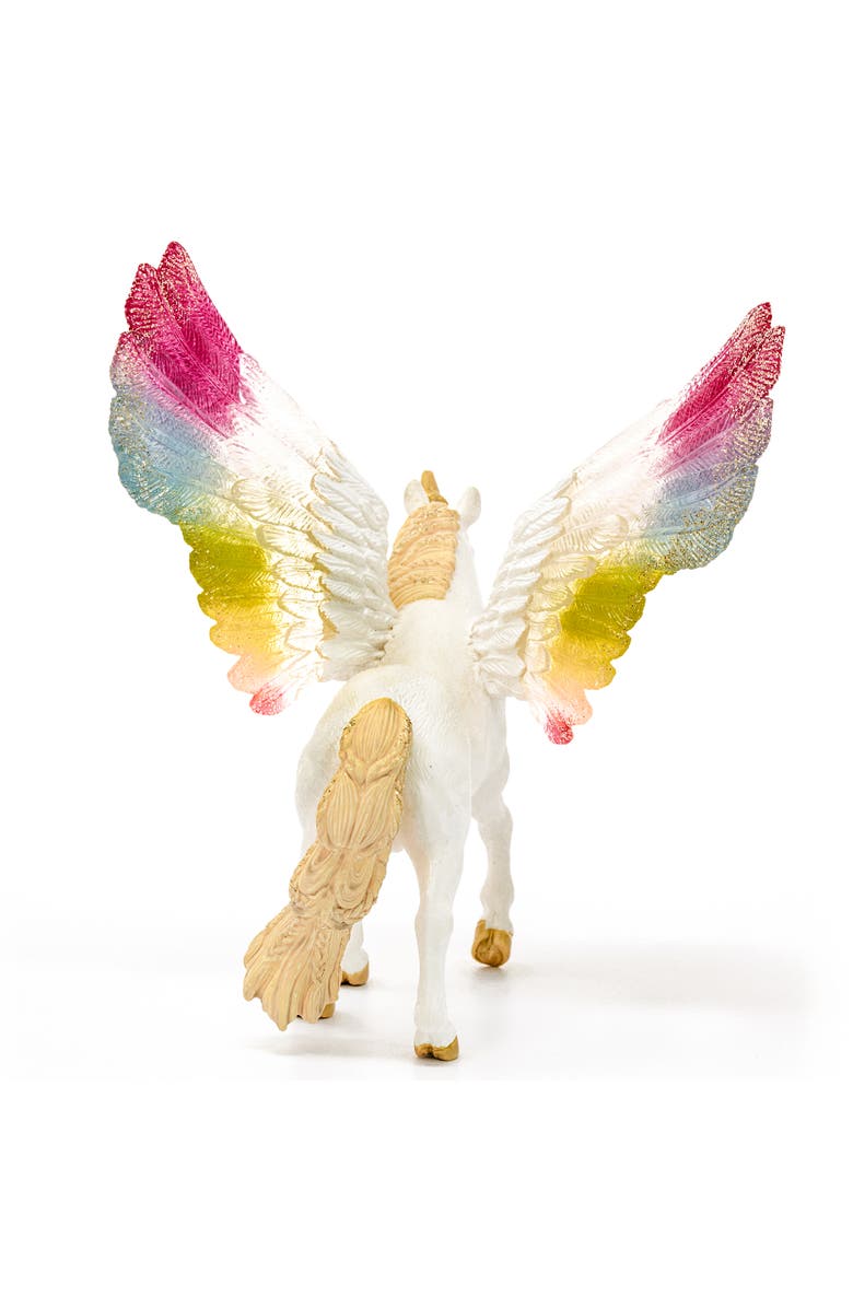 Schleich Bayala Winged Rainbow Unicorn, Multicolor, Kids 5+, Alternate, color, Multicolored