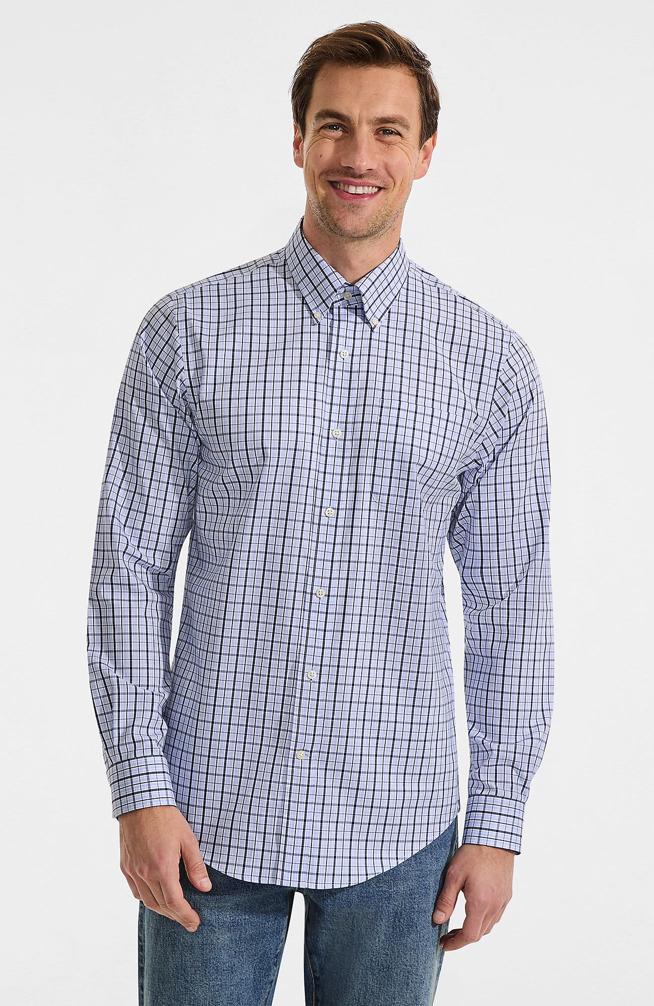 Deep Sea Navy Breeze Plaid