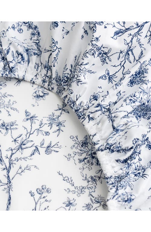 PETITE PLUME PETITE PLUME TIMELESS TOILE COTTON PERCALE SHEET SET