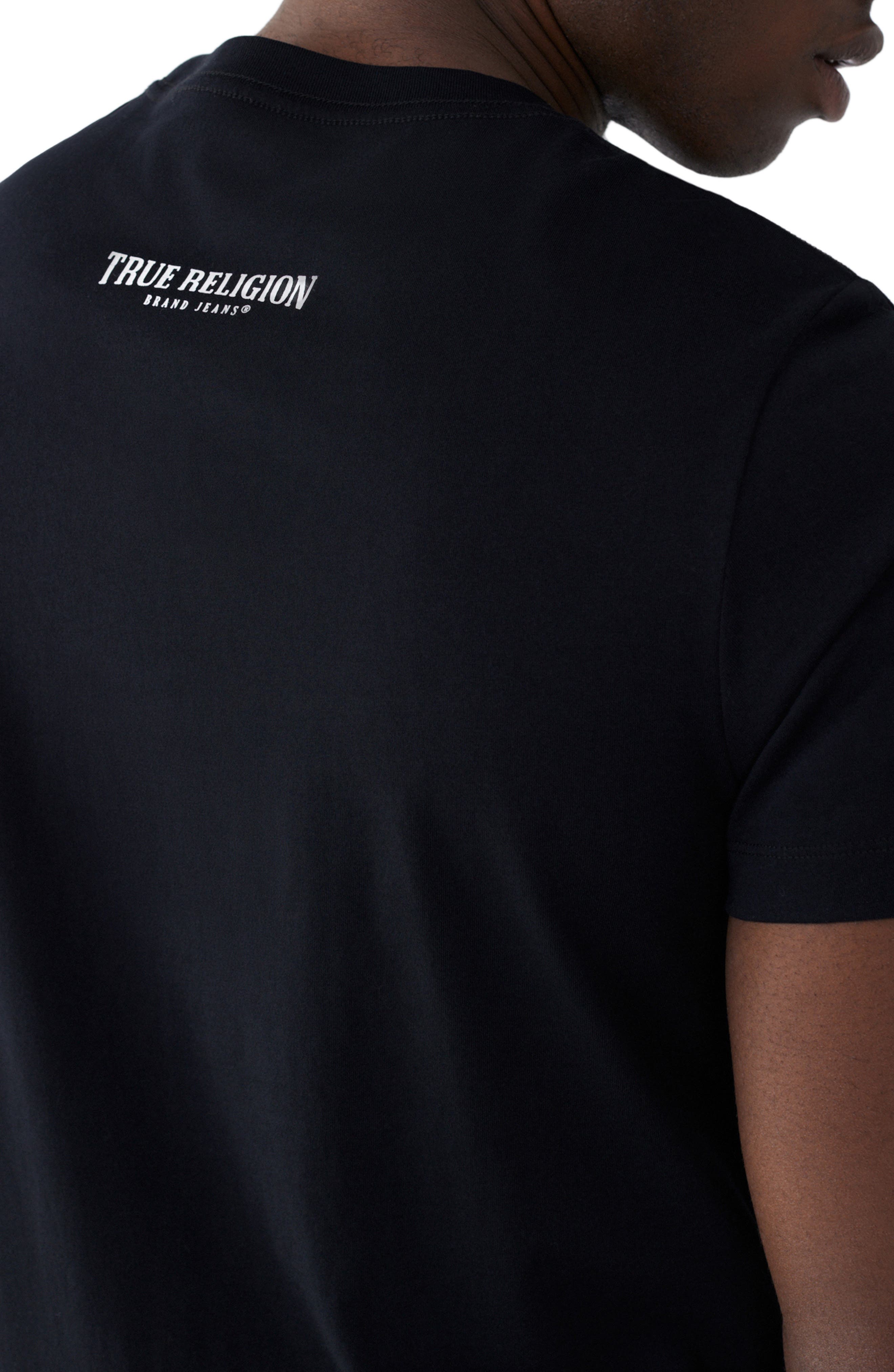 True Religion Brand Jeans Horseshoe Logo Pocket Graphic Tee (Men ...