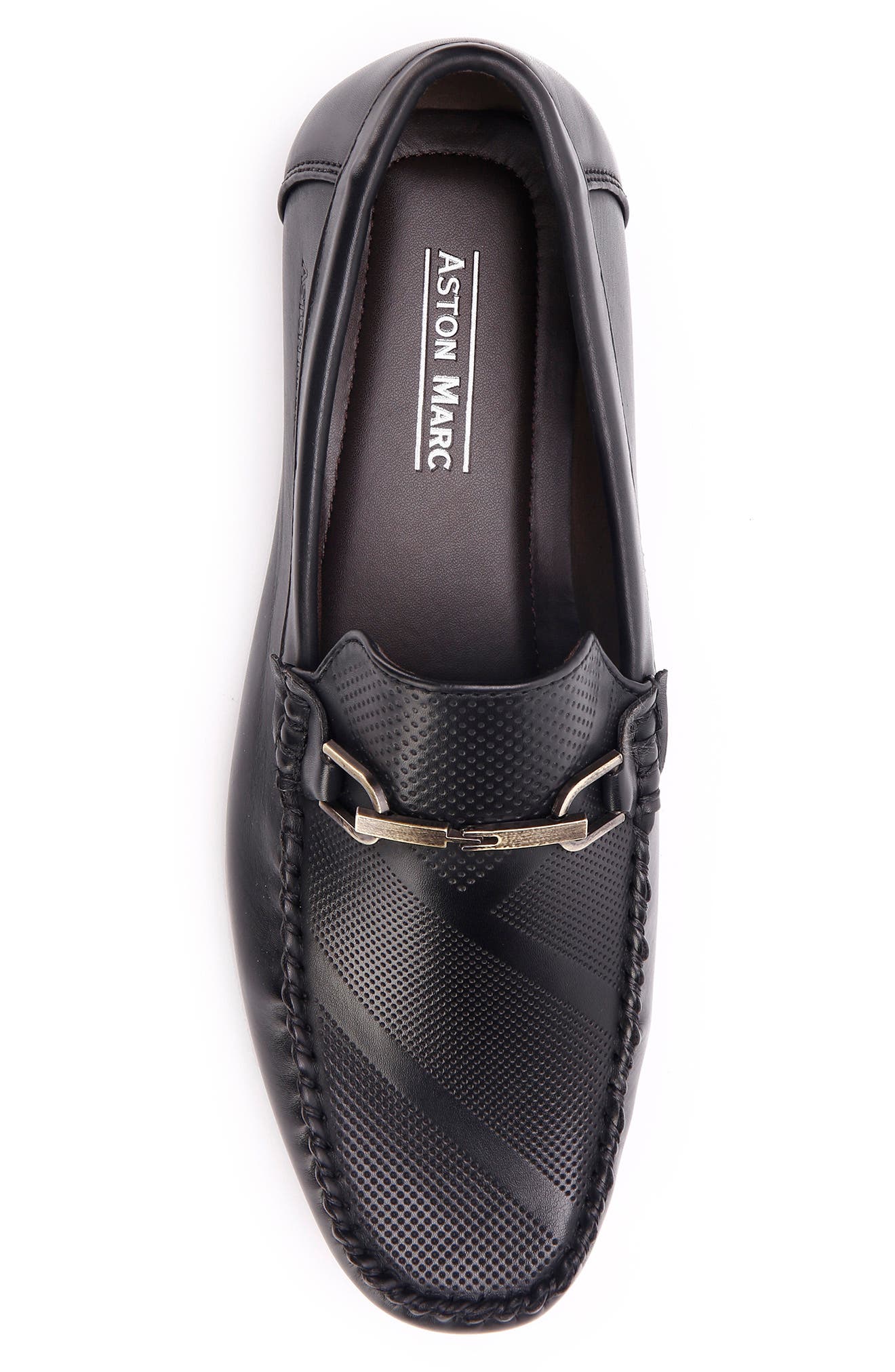ASTON MARC Bit Loafer, Alternate, color, Black
