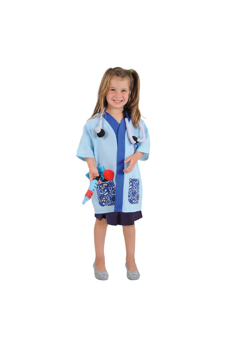 Kaplan Early Learning Company Nurse Dress-Up, Alternate, color, Blue