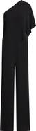 Lauren Ralph Lauren April One-Shoulder Georgette Jumpsuit