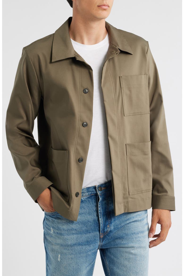 Gabe 1710 Twill Chore Jacket, Main, color, CAPERS