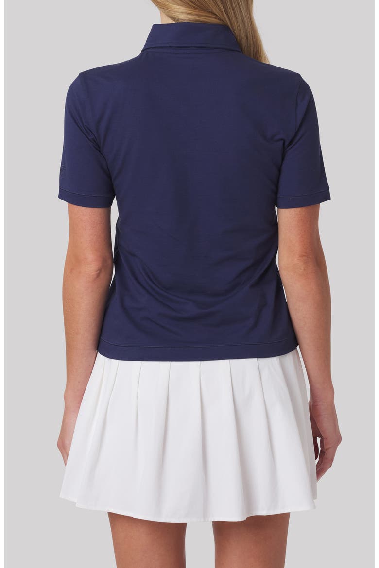 Suki Supima Cotton Blend Polo, Alternate, color, LEGACY NAVY BLUE