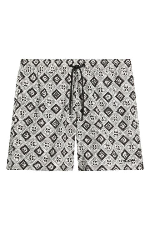 Brockwell Seersucker Swim Trunks