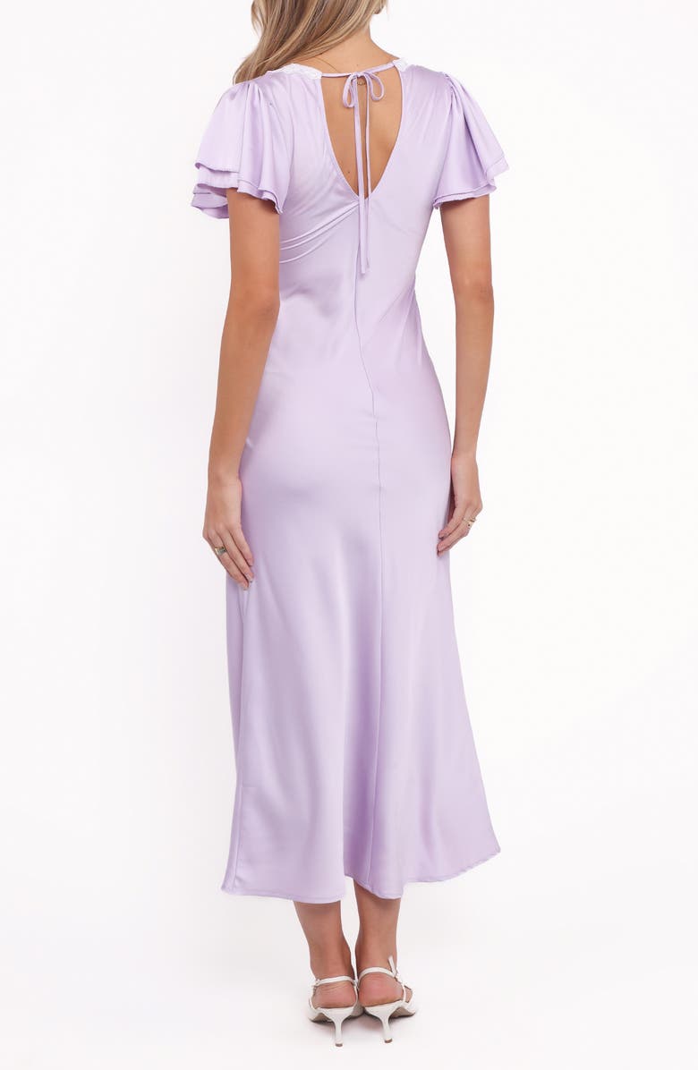 Petal & Pup Devine Satin Maxi Dress, Alternate, color, 