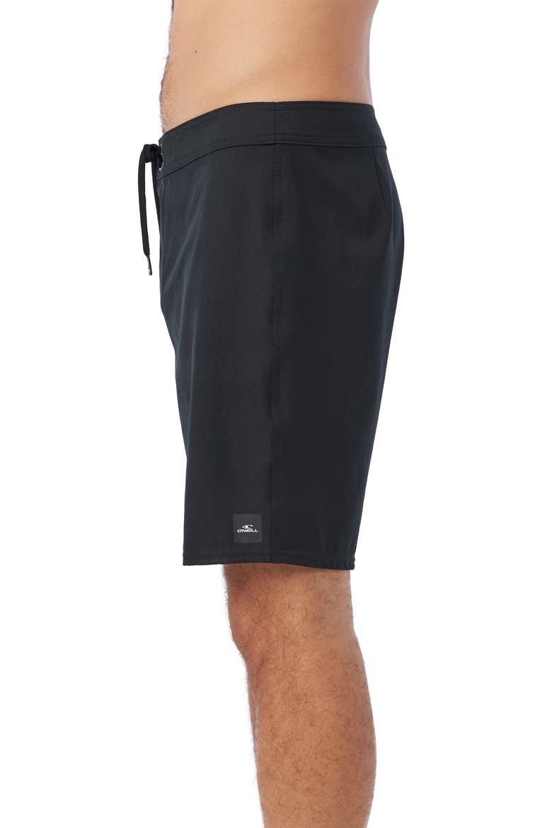 Hyperfreak Heat Solid Board Shorts, Alternate, color, BLACK