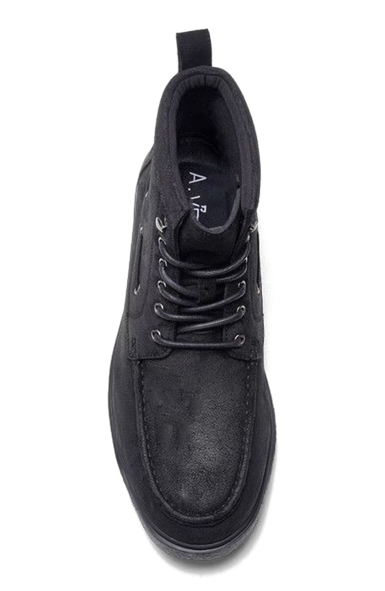 A. Veer Tundra Moc Boot, Alternate, color, Black Nubuck