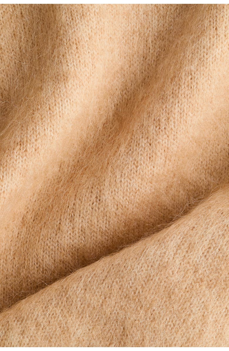 H&M Mohair-blend Jumper, Alternate, color, Beige