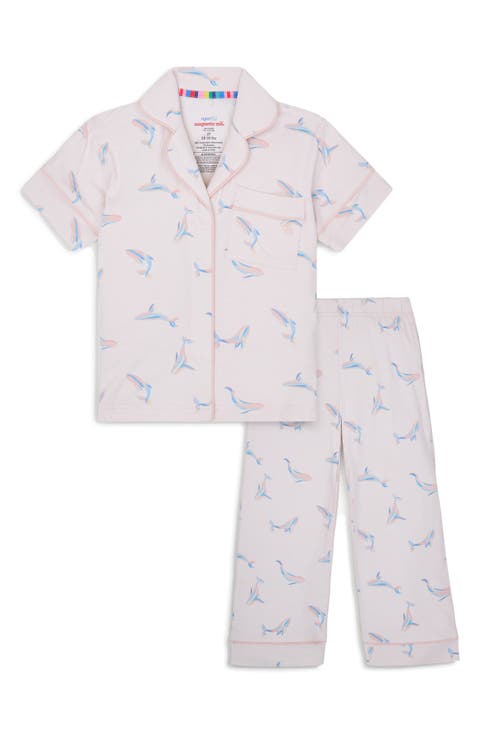 Kids' I Whale Always Love You Print Two-Piece Pajamas (Toddler & Little Kid)