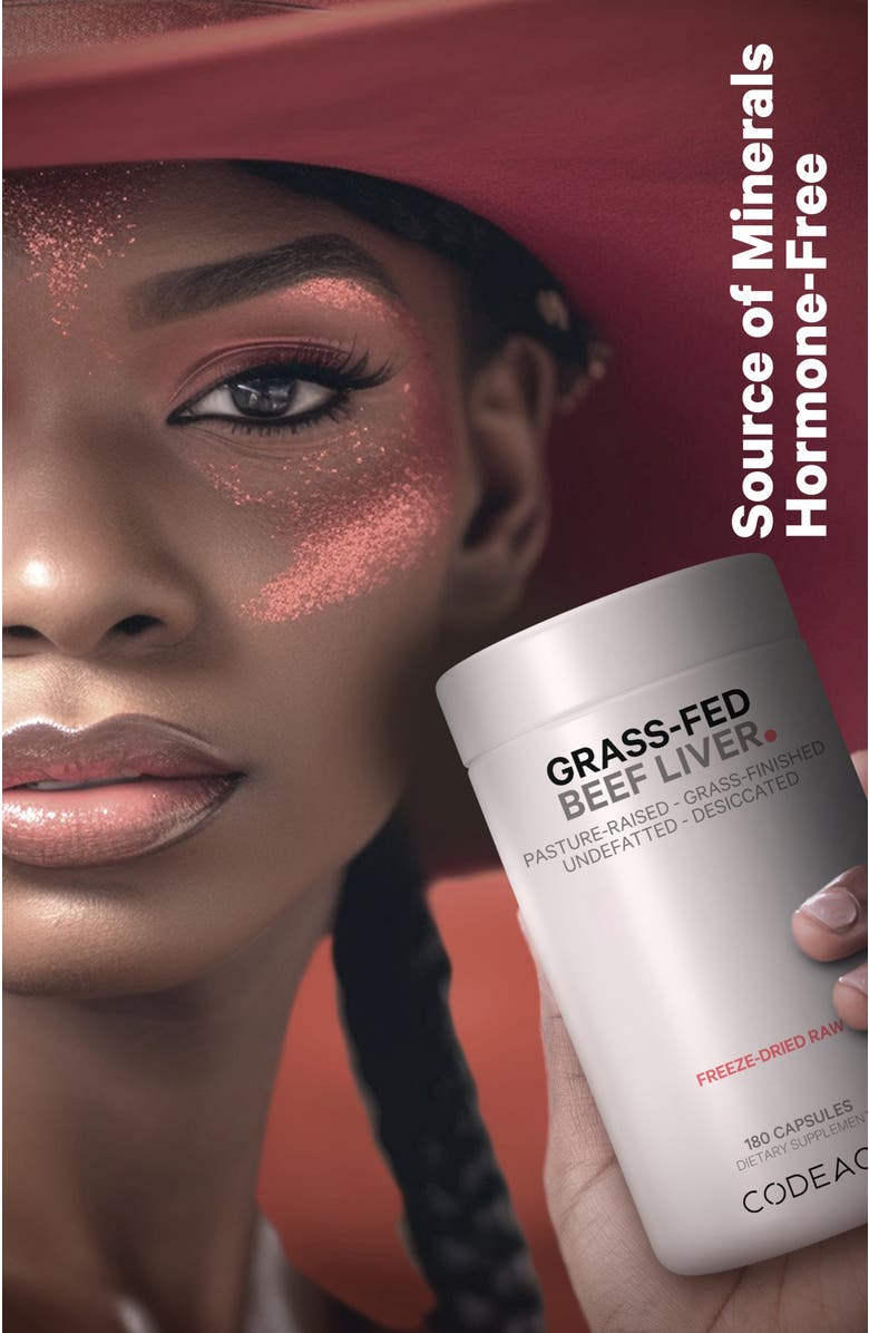 Codeage Grass-Fed Beef Liver Glandular Supplement, Alternate, color, 