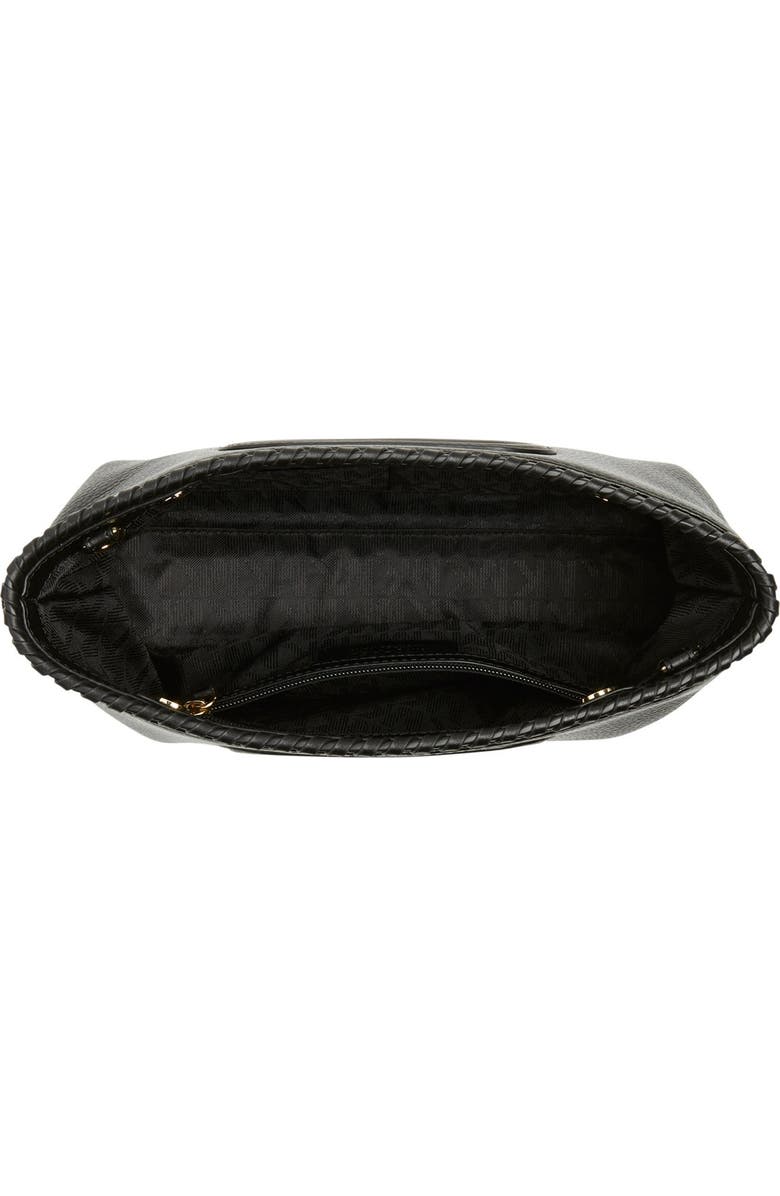 MICHAEL Michael Kors 'Large Rosalie' Convertible Leather Clutch, Alternate, color,