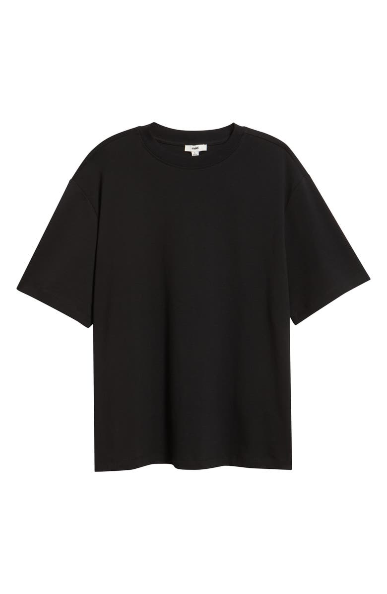 Mavi Jeans Cotton Crewneck T-Shirt, Alternate, color, Black