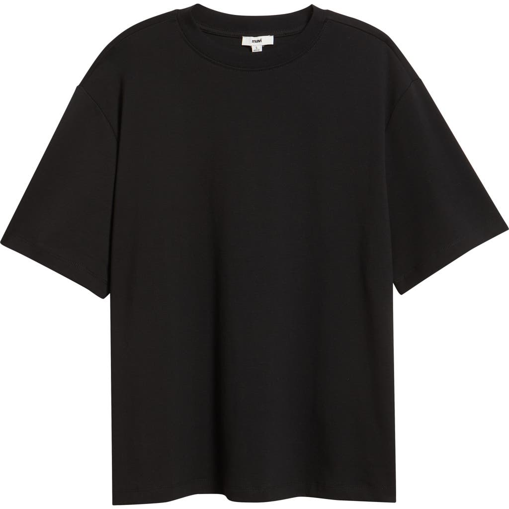 Mavi Jeans Cotton Crewneck T-shirt In Animal Print