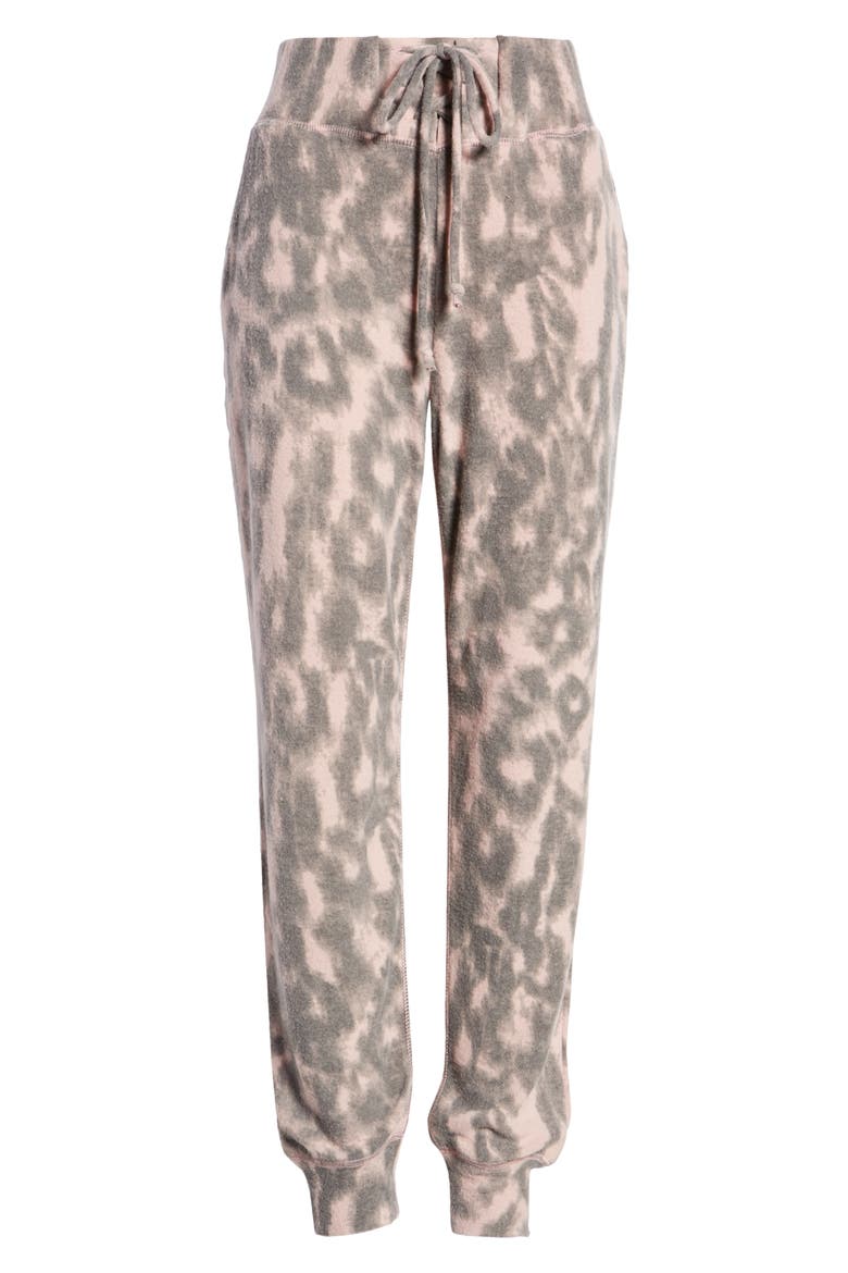 Leopard Print Joggers, Alternate, color, SOFT N EASY