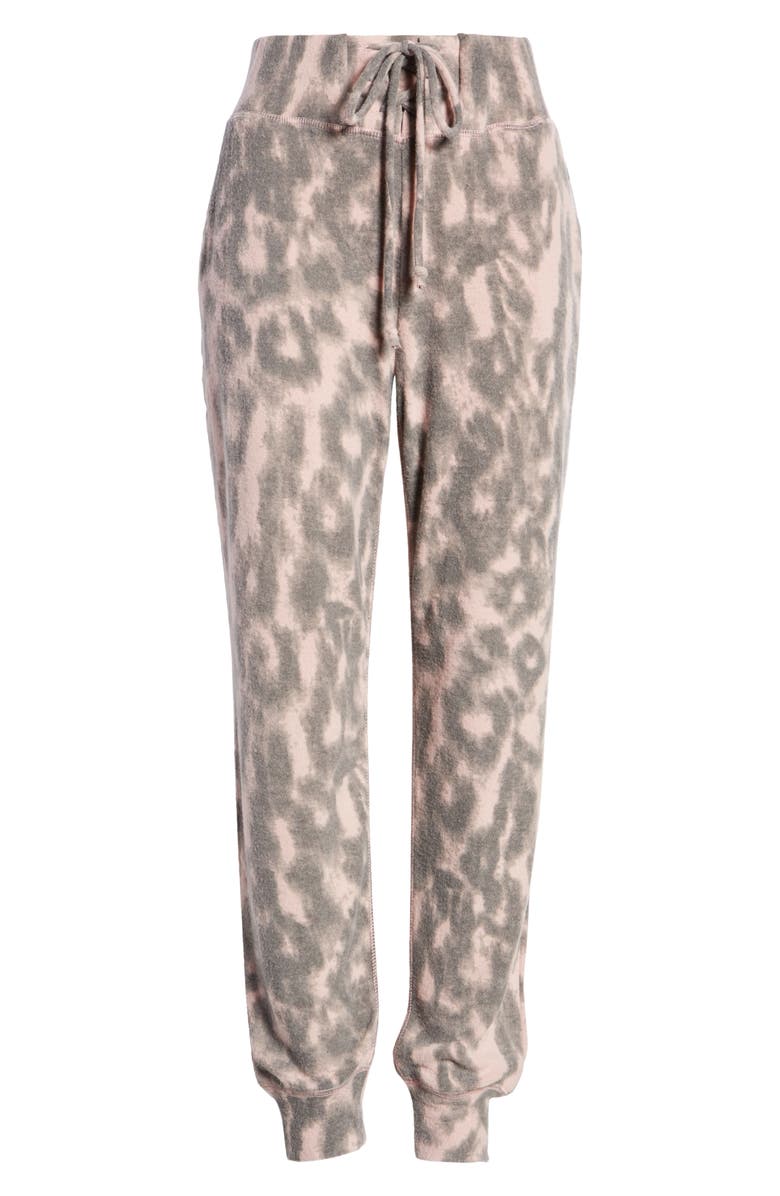 BLANKNYC Leopard Print Joggers, Alternate, color, 