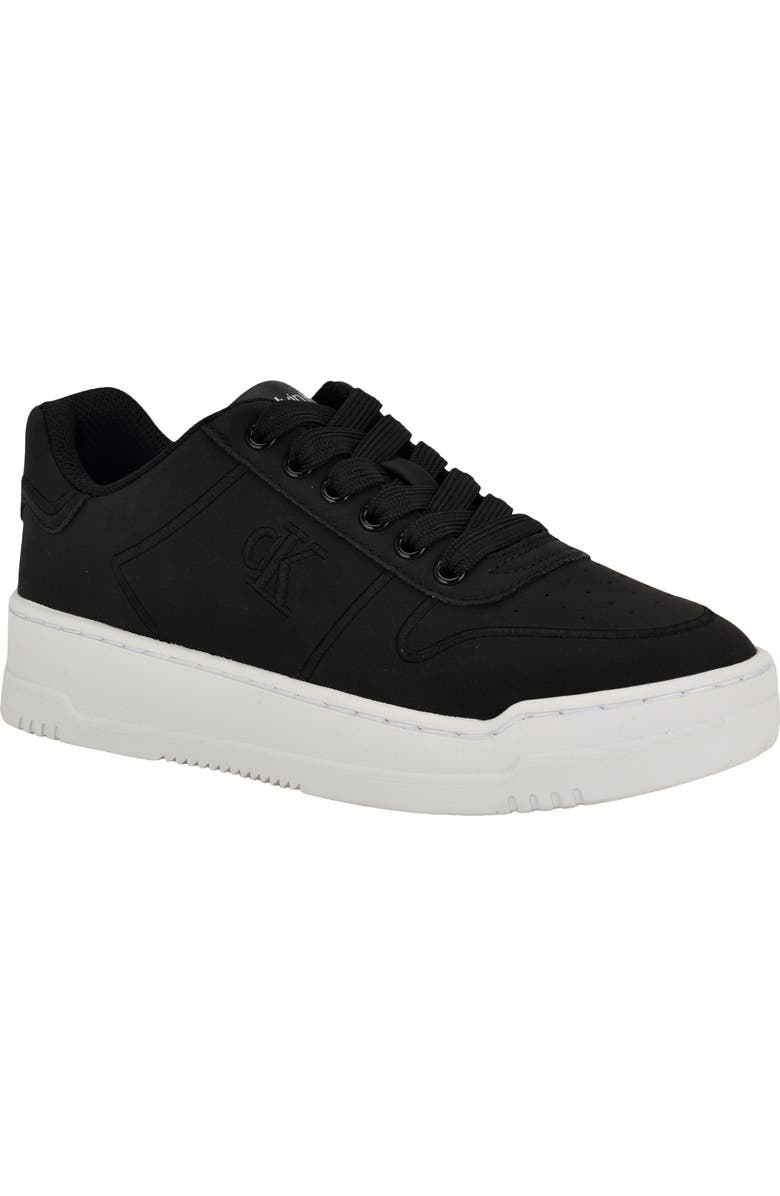 Calvin Klein Pozin Sneaker, Main, color, Black