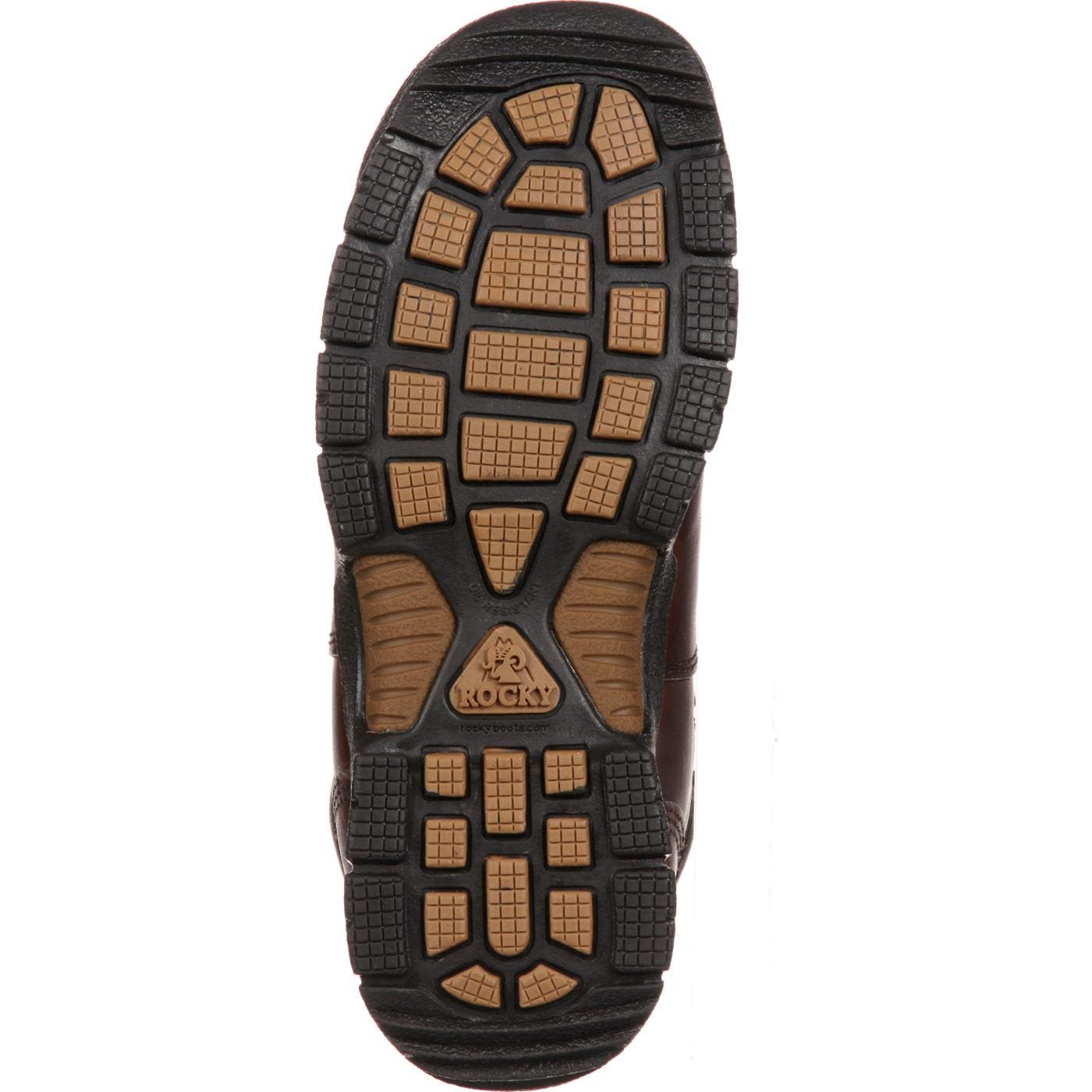 Rocky Waterproof Work Boot, Alternate, color, Brown