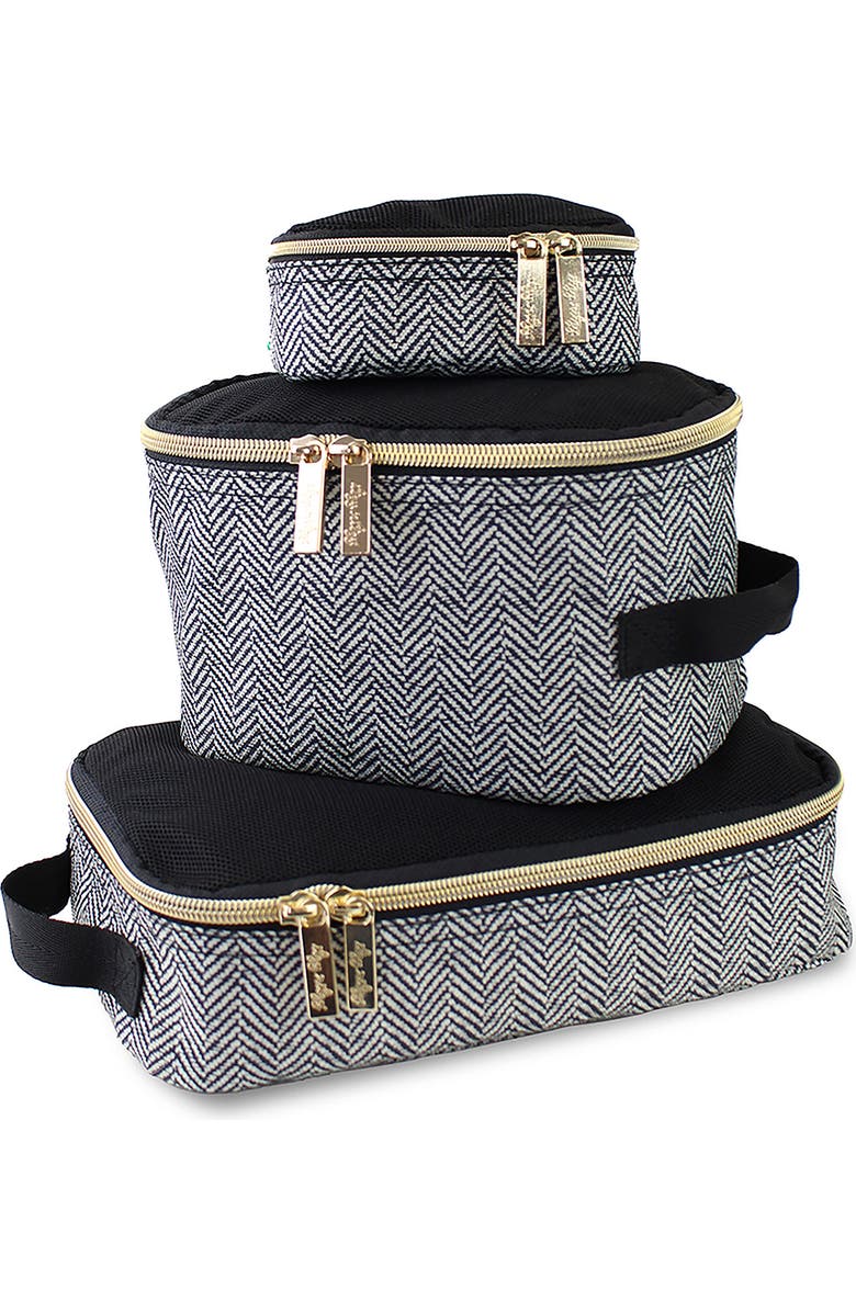 Itzy Ritzy Set of 3 Travel Diaper Bags, Main, color,