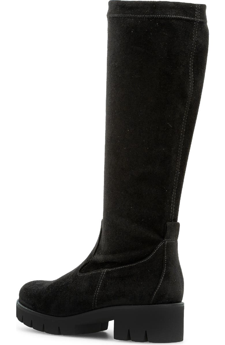 Gabor Mid Calf Boot, Alternate, color, Black