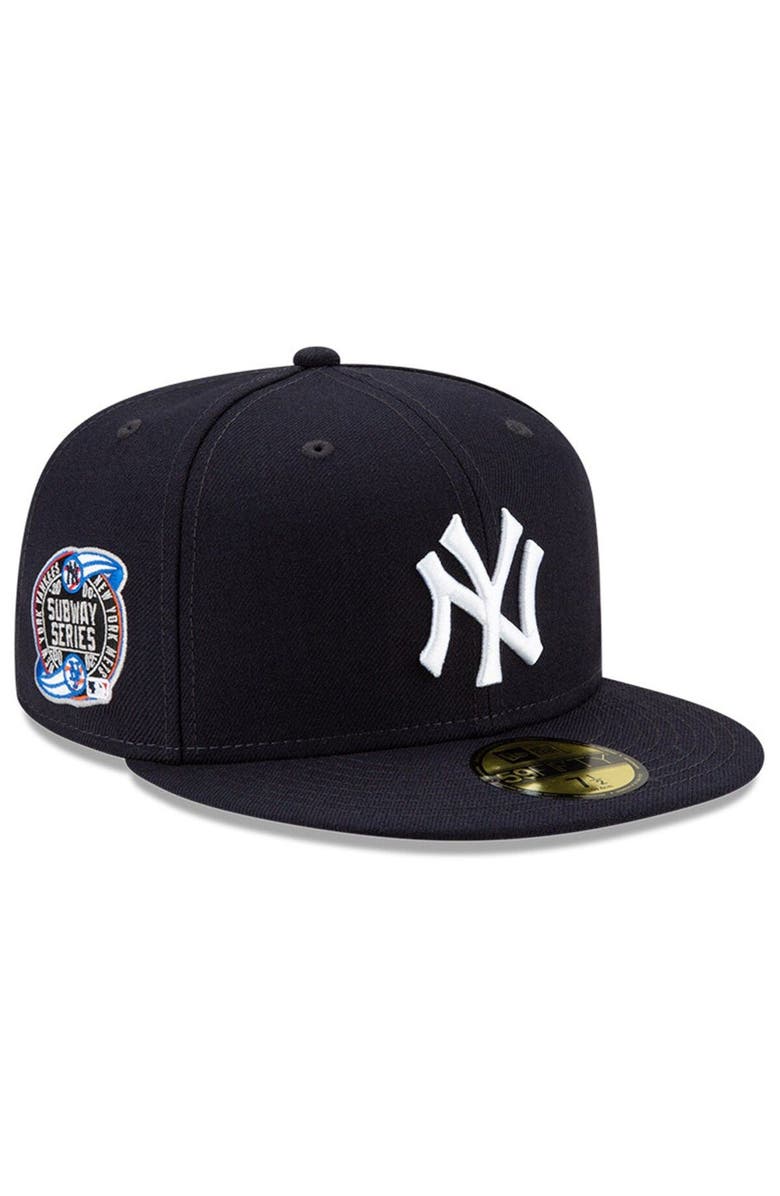 New Era x Awake Men's New Era Navy New York Yankees MLB x Awake 2.0 Subway Series 59FIFTY Fitted Hat, Alternate, color, 