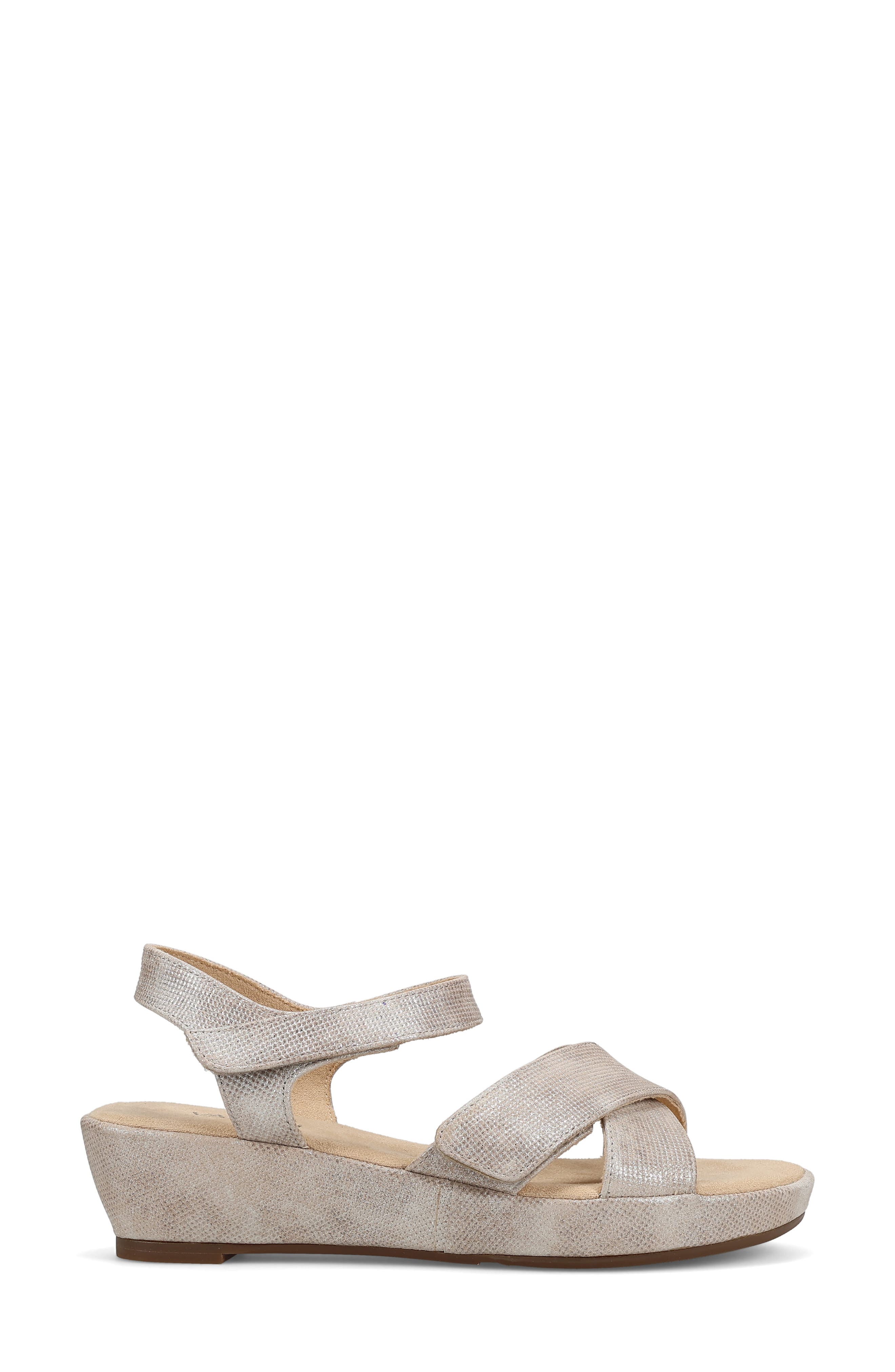 VANELi Endre Ankle Strap Platform Wedge Sandal, Alternate, color, 