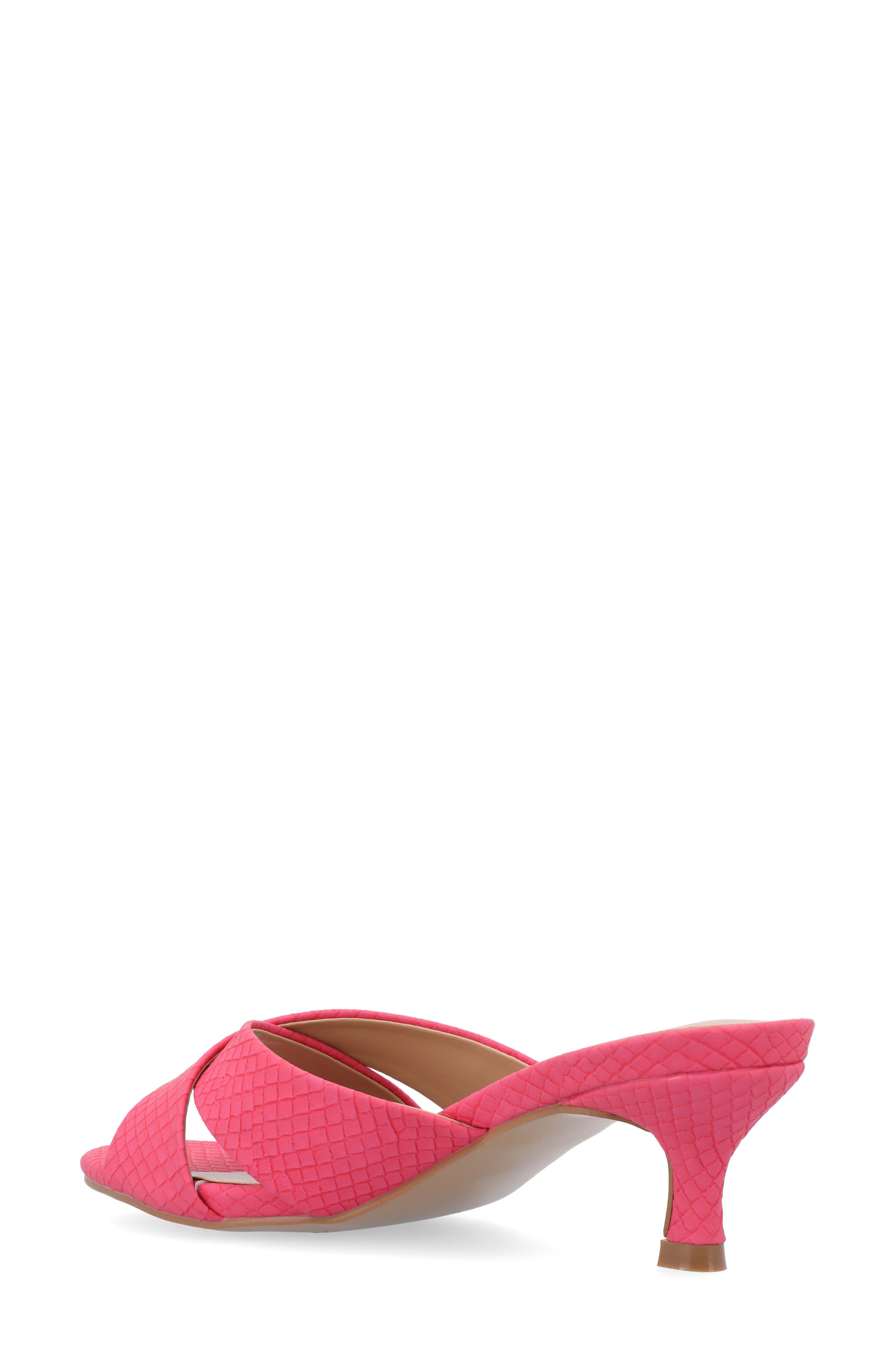 Journee Collection Berkly Slide Sandal, Alternate, color, Pink