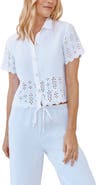 Bella Dahl Embroidered Boxy Shirt