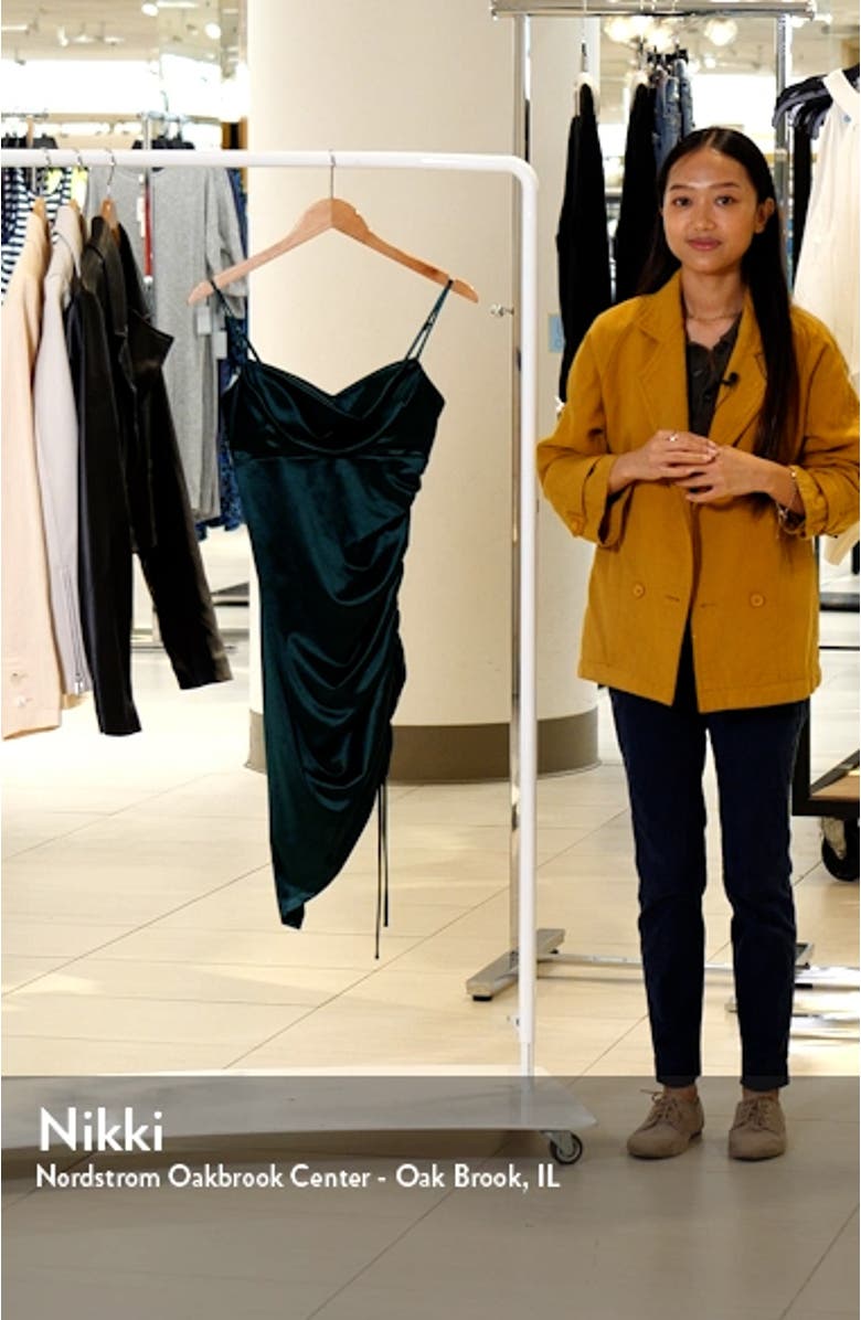 Cinched Asymmetric Dress, sales video thumbnail