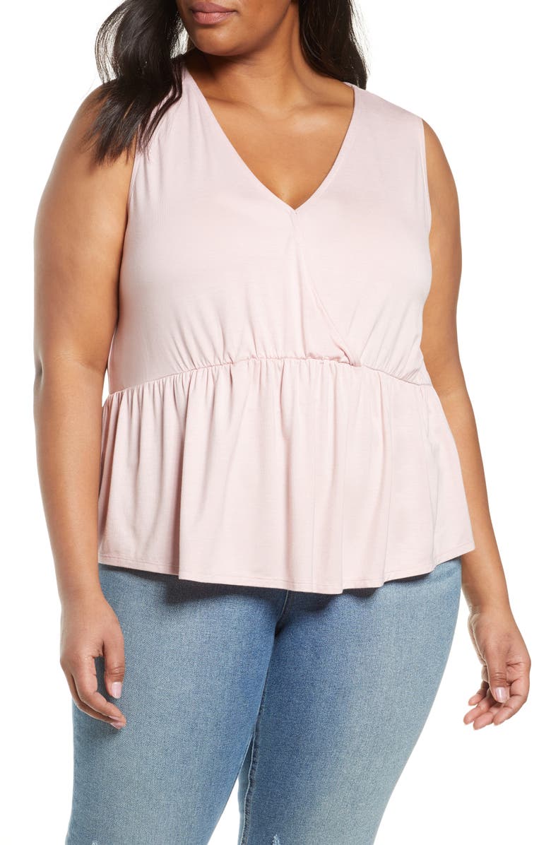 GIBSONLOOK Gibson x International Women's Day Khanh Sleeveless Knit Wrap Top, Main, color, 