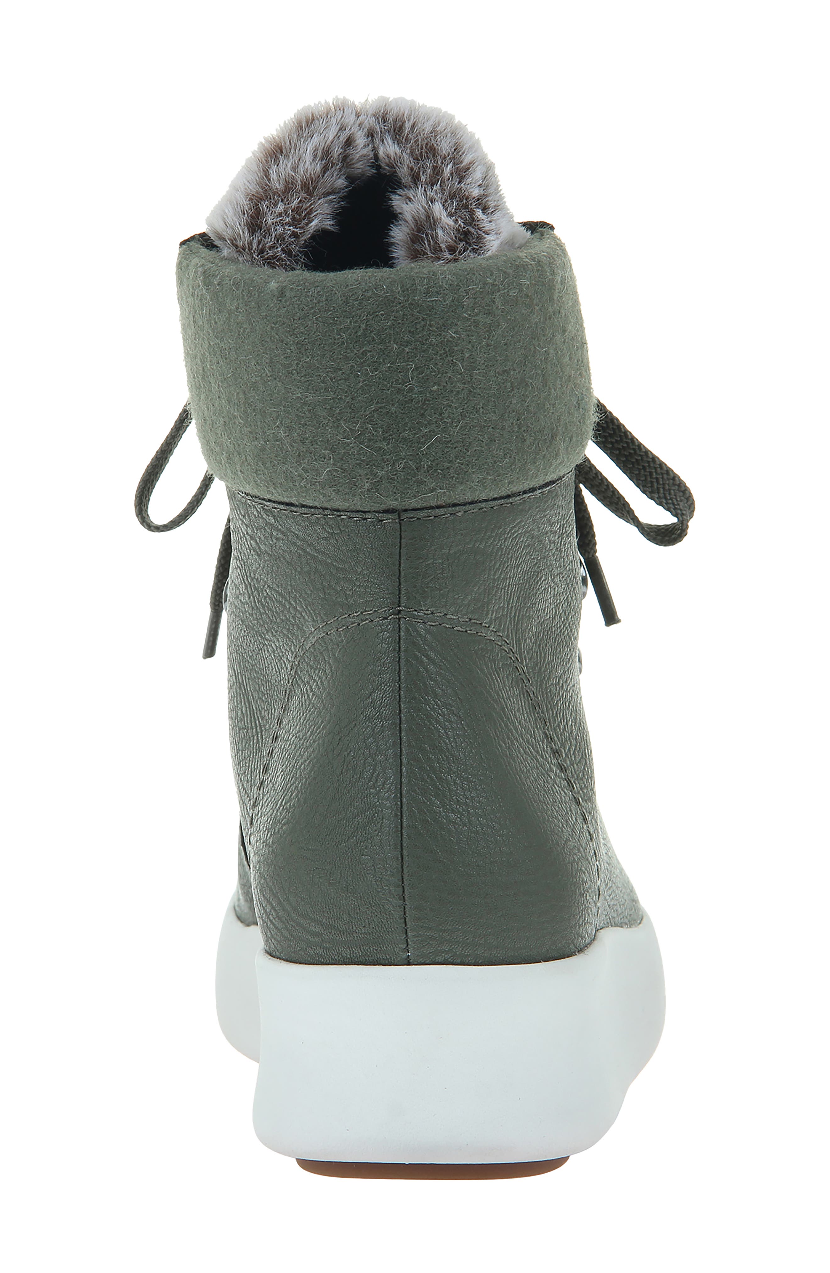 OTBT Roam Faux Fur Water Resistant Platform Boot, Alternate, color, 