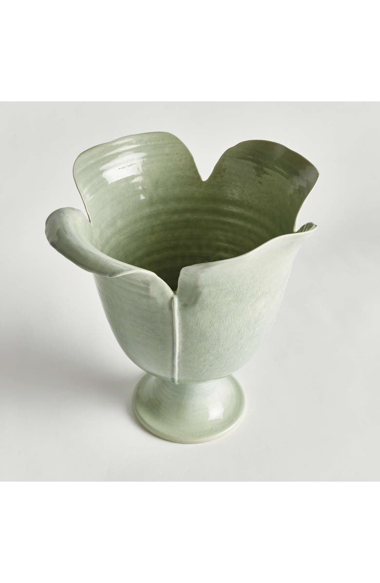 Napa Home & Garden Petalo Vase, Alternate, color, Green