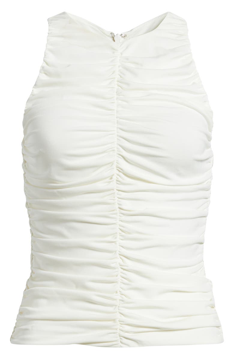 FRAME The Ruched Tank, Alternate, color, Cream