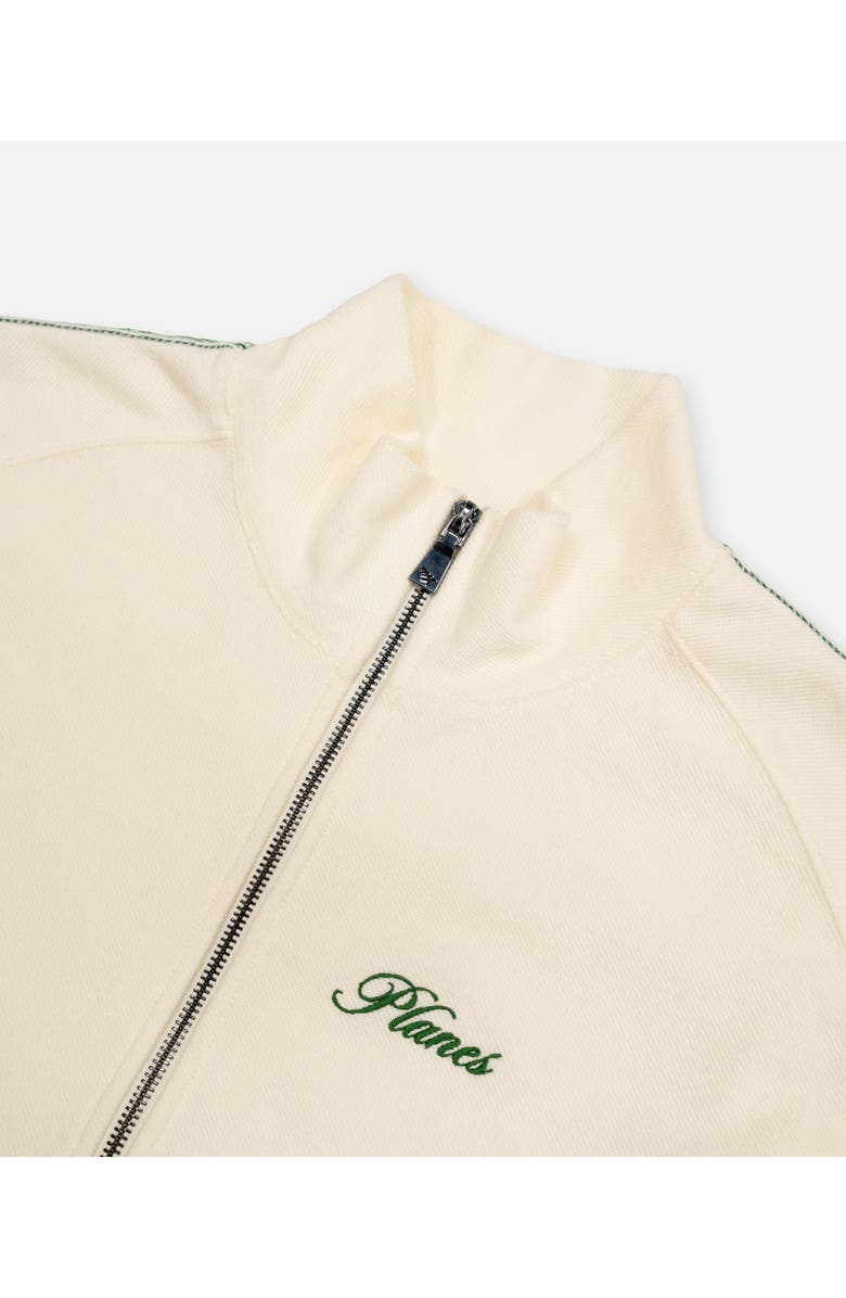 PAPER PLANES Planes Cotton French Terry Jacket, Alternate, color, Ecru