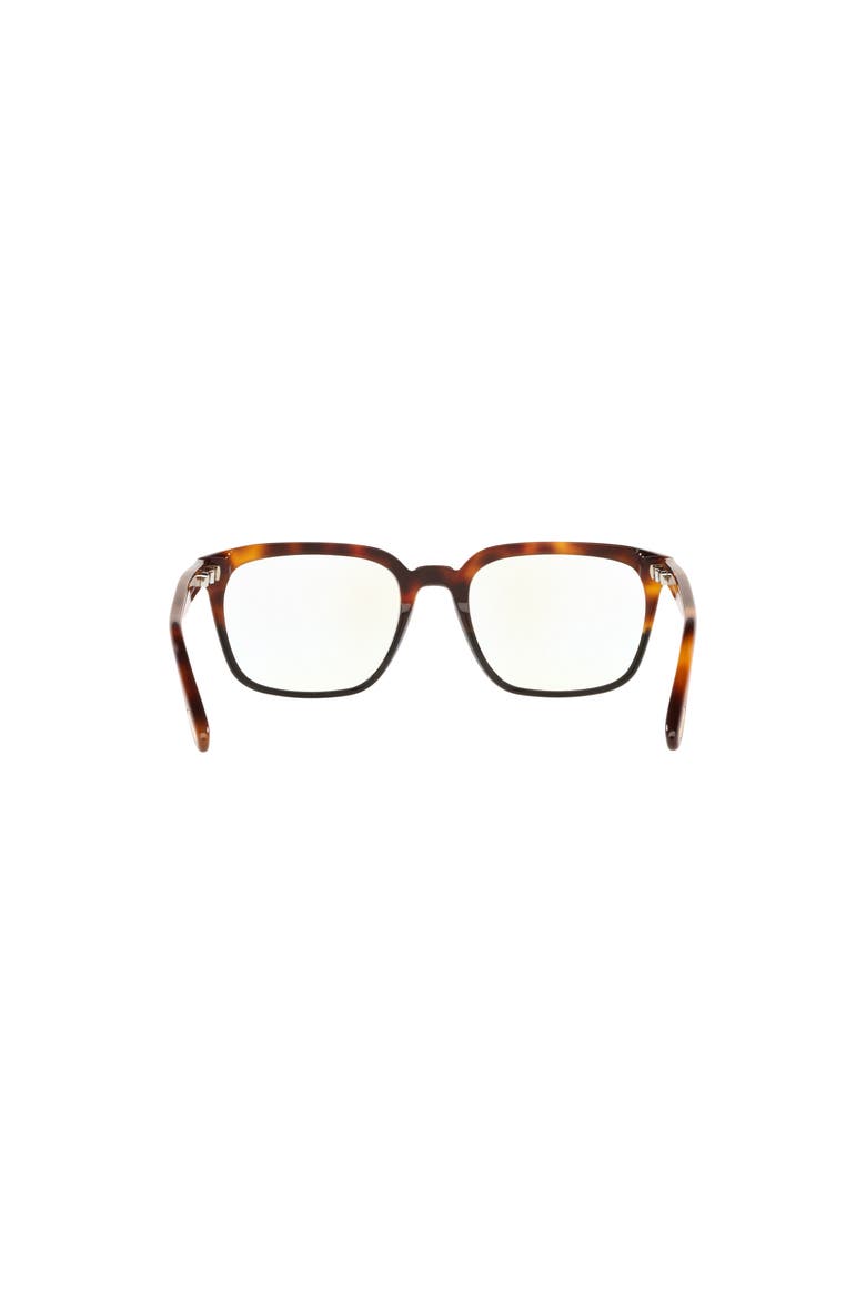 53mm Square optical glasses, Alternate, color, Brown