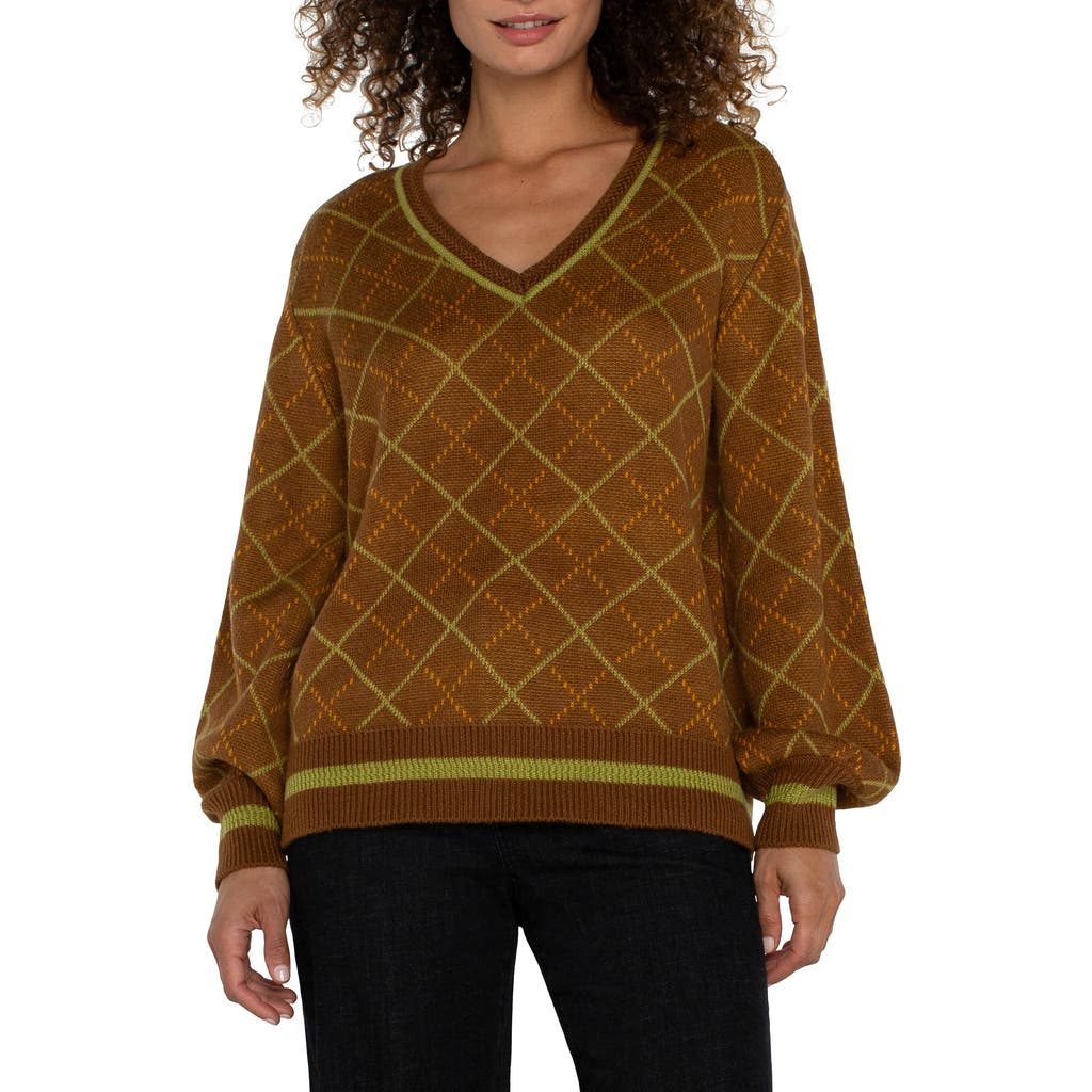 Liverpool Argyle Bishop Sleeve Sweater