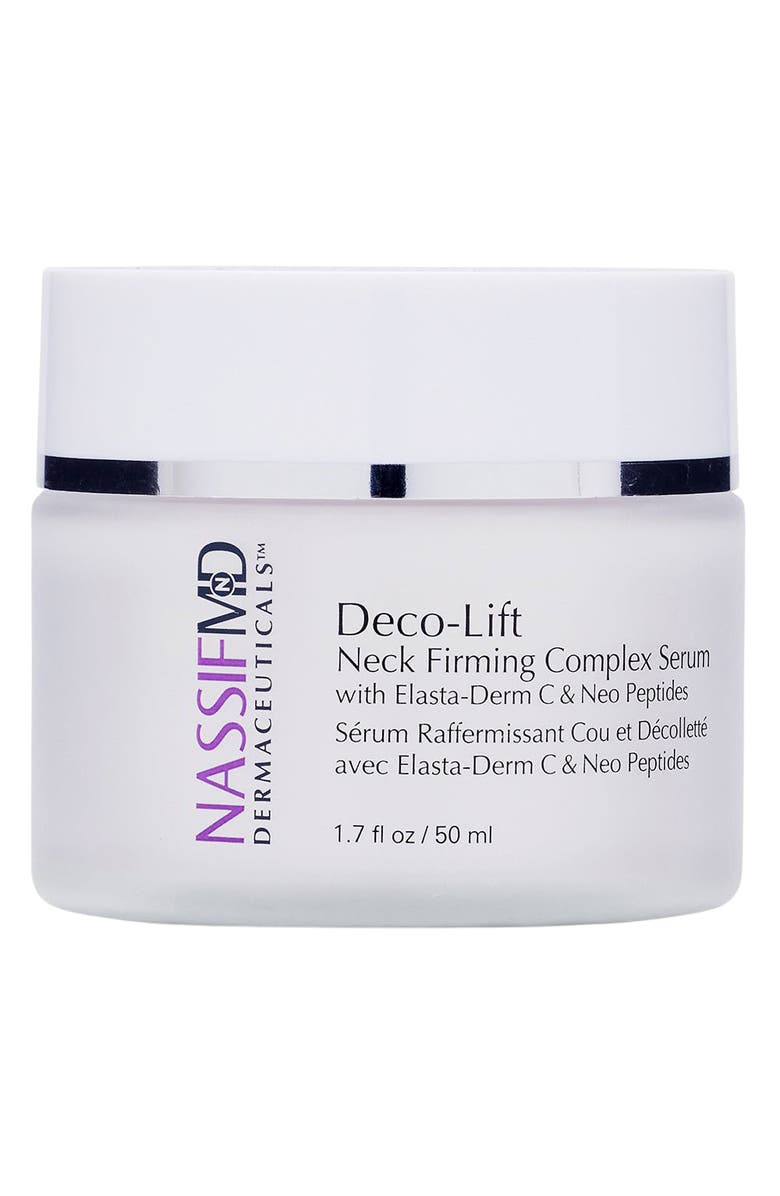 Dr. Nassif Skincare Deco-Lift Neck Firming and Lifting Complex Serum 1.7oz, Main, color, NO COLOR